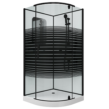 Душевая кабина Grossman Classic GR271 90х90 четверть круга без крыши ориентация универсальная