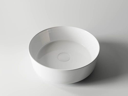 Раковина из сантехнического фарфора Ceramica Nova ELEMENT CN5001 40х40 накладная цвет белый - фото 4
