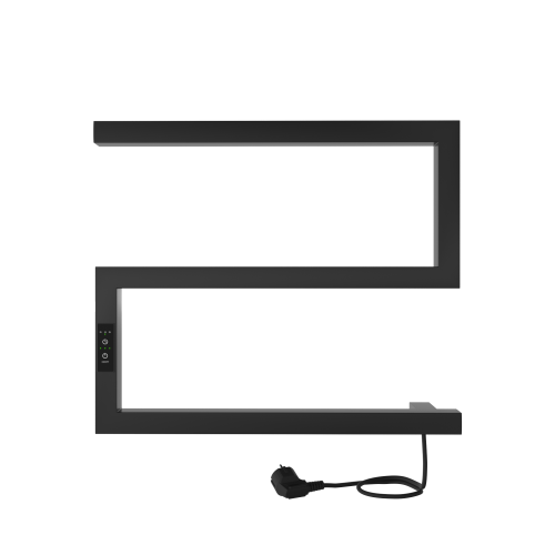 Полотенцесушитель Indigo Sparta DGS40-50BRRt 50х43 электрический черный муар - фото 2