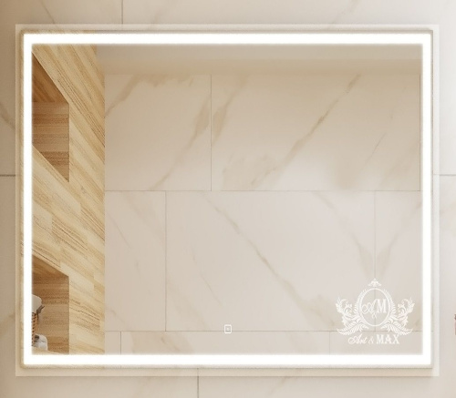 Зеркало в ванную Art&Max MONZA AM-Mon-900-800-DS-F 90х80