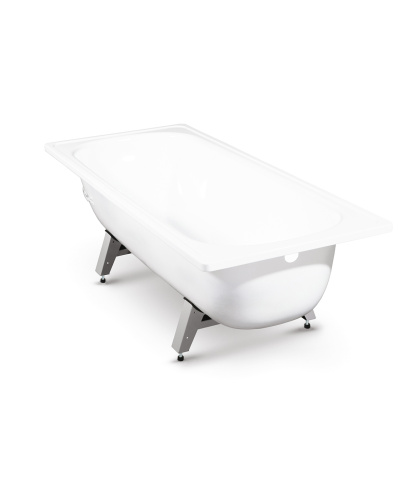 Ванна стальная ВИЗ Antika A-70001 170х70 пристенная прямоугольная с каркасом - фото 2