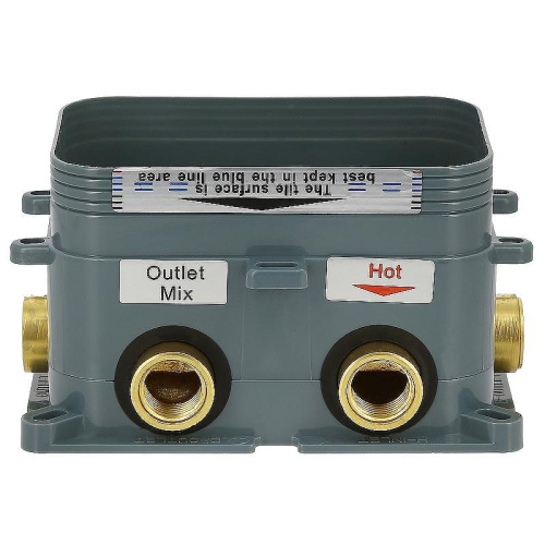 Душевая система ALMAes Eden TVZ-0817 встраиваемая цвет черный - фото 5