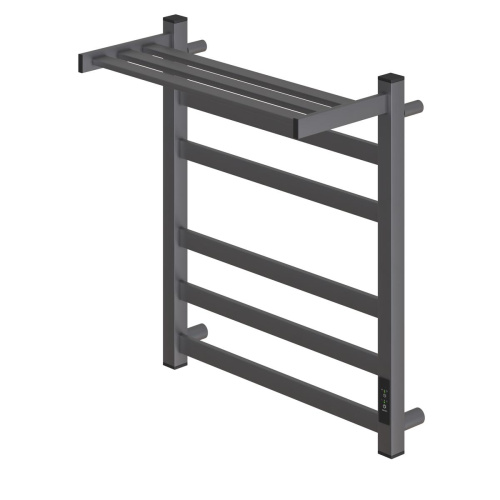 Полотенцесушитель Point Меркурий PN83856PGR электрический графит - фото 4