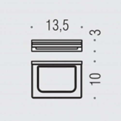 Мыльница Colombo Look B1601.NM-VAN - фото 2