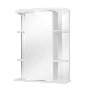 Зеркало-шкаф Onika Глория 206008 60х25х71 подвесной цвет белый