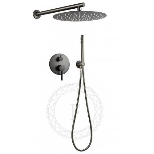 Душевая система Filarete FL1023BG встраиваемая в стену цвет графит - фото 2