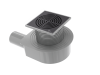 Душевой трап Boheme Smart Design 984-15-B 15х15 черный
