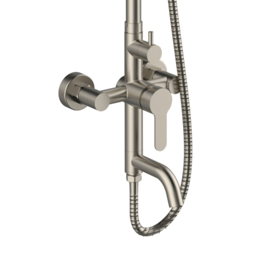 Душевая стойка Orange Steel M99-911ni настенная цвет никель - фото 3