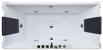 Ванна акриловая гидромассажная Royal Bath TRIUMPH RB665101CO 172х87 пристенная прямоугольная с каркасом