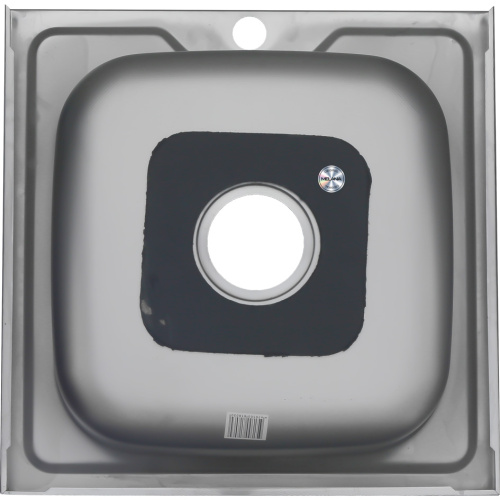 Кухонная мойка Melana 98 50х50 цвет хром - фото 3