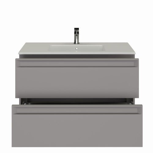 Тумба под раковину Allen Brau Eclipse 2.0 1.E1001.PGM 2.0 60х46х63 подвесная цвет серый - фото 3