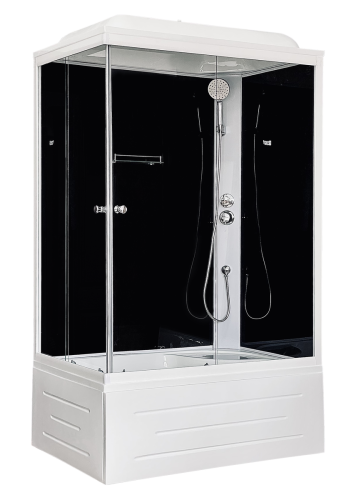 Душевая кабина Royal Bath BP RB8120BP5-BT-R 120х80 прямоугольная с крышей ориентация правая