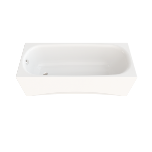 Ванна акриловая Тритон Ультра Щ0000013002 170х70 пристенная прямоугольная без ножек и каркаса - фото 2