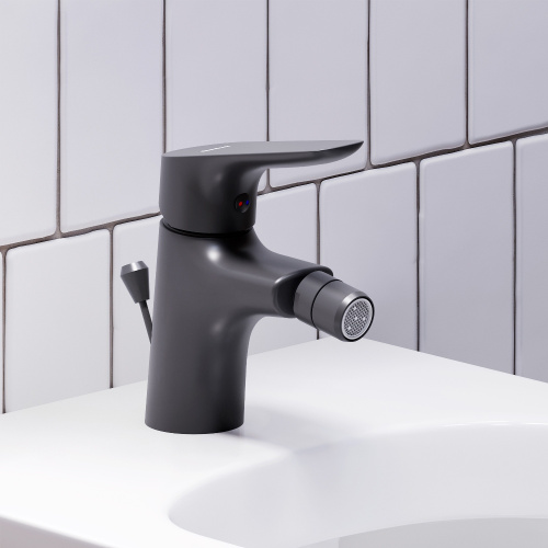 Смеситель Damixa Jupiter 770240300 на биде черный - фото 4