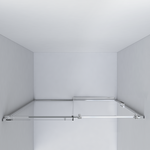 Душевая дверь Vincea Como VPS-1C150CL 150х195 стекло прозрачное профиль хром глянцевый - фото 4