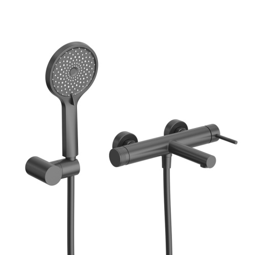 Смеситель Cezares RELAX RELAX-VD-NOP настенный черный матовый - фото 2