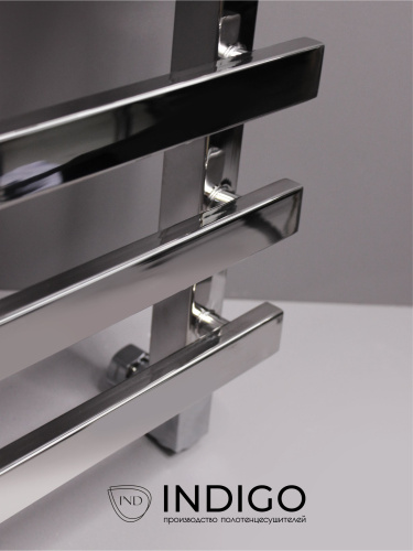 Полотенцесушитель Indigo Askel LASWPF80-50 56х85 водяной хром - фото 4