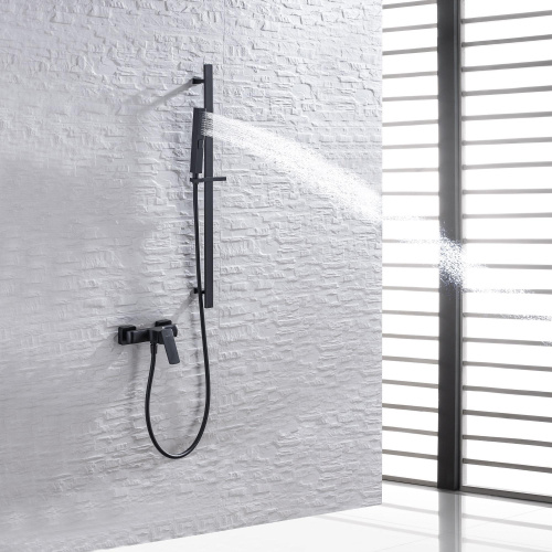 Смеситель для душа Allen Brau Infinity 5.21010-31 настенный черный - фото 4
