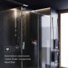 Душевая дверь Roca AREA 7.MP05.L.201.2M 120х200 стекло прозрачное профиль хром