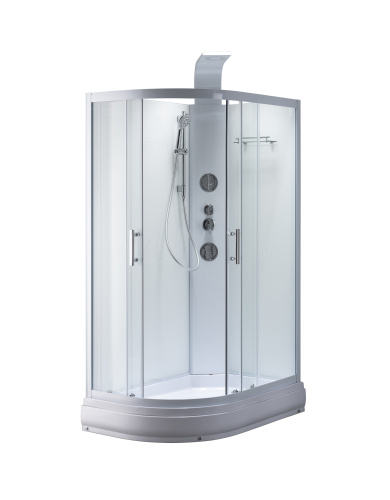 Душевая кабина Taliente TA-128CW(R) 120х80 асимметричная без крыши ориентация правая