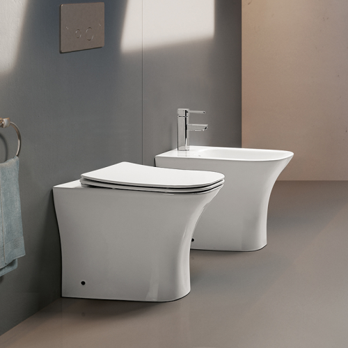 Унитаз приставной Cerutti SPA CT7841 белый с сиденьем микролифт безободковый каскадный смыв - фото 4