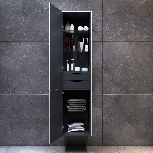 Шкаф-пенал Am.Pm Inspire V2.0 M50ACHX0406WM 40х35х162 подвесной цвет белый матовый - фото 3