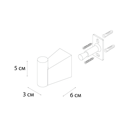 Крючок для ванной Fixsen Trend graphite FX-98005 - фото 4