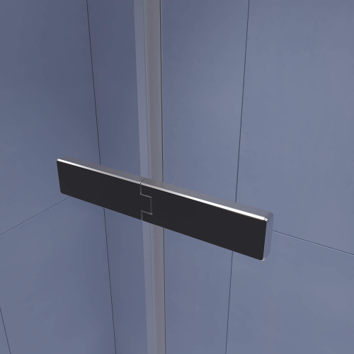 Душевой уголок RGW Stilvoll 353204009-21 100х90 стекло матовое профиль хром глянцевый без поддона - фото 3