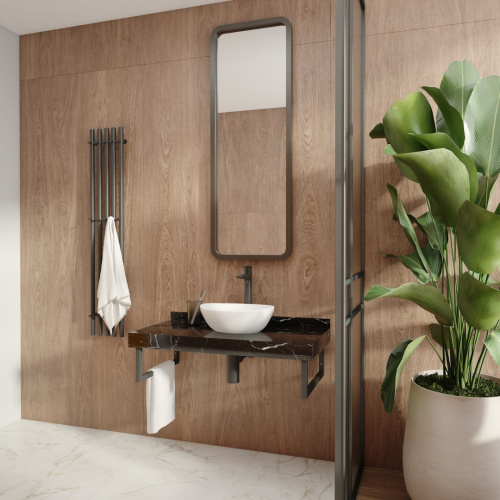 Столешница Teymi Helmi T150310 100х50 подвесная цвет черный - фото 4