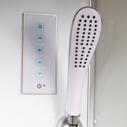 Душевая кабина AvaCan L902RGM+EL 120х80 асимметричная с крышей ориентация правая - фото 5