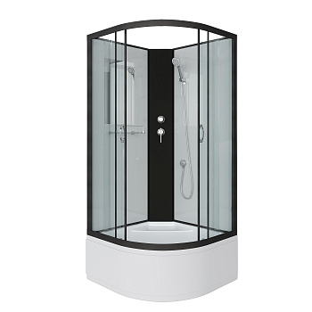 Душевая кабина Niagara Classic 67071414BK 80х80 четверть круга без крыши ориентация универсальная