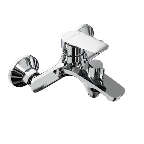 Смеситель для ванны Tokito HAPPO TOK-HAP-1014 настенный хром - фото 2