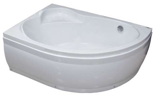 Ванна акриловая Royal Bath ALPINE RB819102L 170х100 пристенная асимметричная без каркаса - фото 3