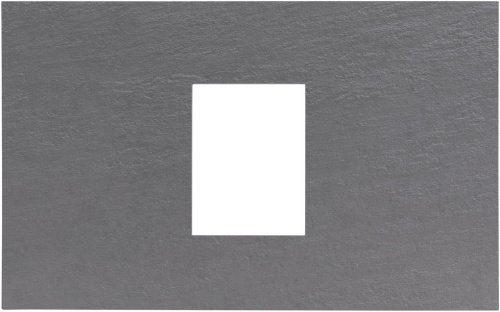 Столешница Allen Brau Priority 1.31009.DG-S 66х41 накладная цвет серый - фото 3