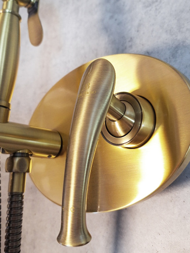 Гигиенический душ со смесителем AltroBagno Beatrice AltroBagnoBeatrice060111Br бронза - фото 5