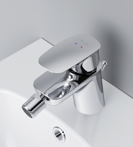 Смеситель Am.Pm Spirit V2.1 F71A83100 на биде хром - фото 4