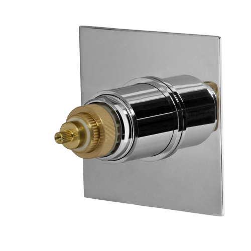 Смеситель для душа Remer Q-Elegance QT30 настенный хром с термостатом - фото 5