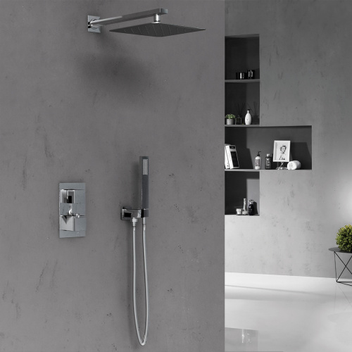 Душевая система Vincea VSFW-102TCH встраиваемая в стену с термостатом