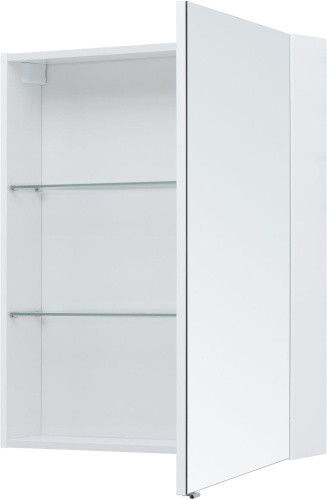 Зеркало-шкаф Aquanet Алвита New 00303893 70х17х85 подвесной цвет белый - фото 3