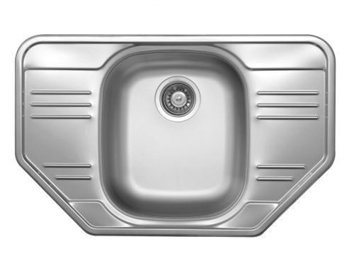 Кухонная мойка Ukinox Гранд GRP780.490 -GT8K 2C 49х78 цвет хром поверхность полированная - фото 2