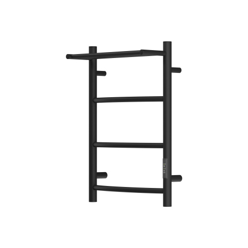 Полотенцесушитель Point Афина PN04846PB 43х60 электрический черный - фото 3