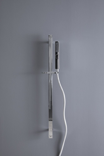 Душевой гарнитур Allen Brau Infinity 5.21013-00 настенный хром - фото 5