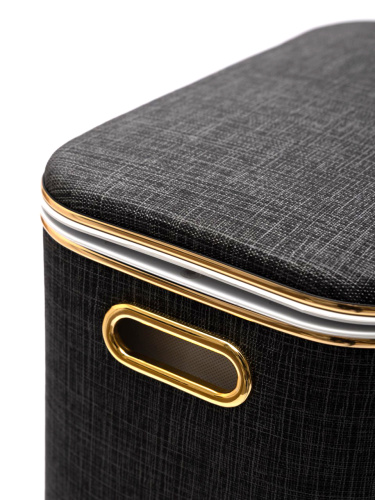 Корзина для белья Geralis Вamboo Gray BBG-B - фото 4