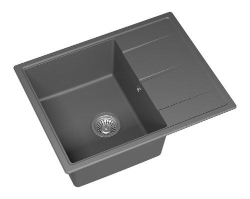 Кухонная мойка Misty Titan TIT-65х51-04 65х51 цвет серый - фото 3