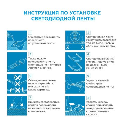 Светодиодная лента Apeyron 00-109 - фото 4