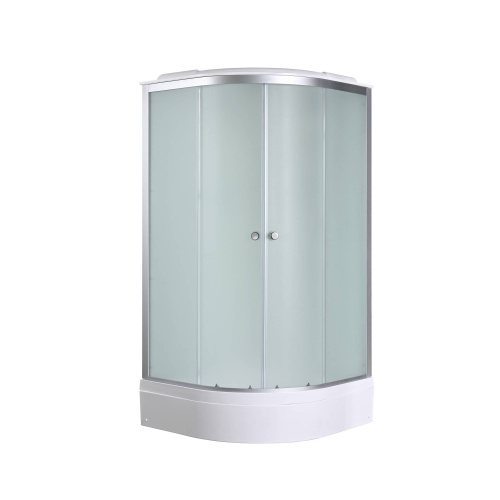 Душевая кабина AvaCan D D3010LED 100х100 четверть круга с крышей ориентация универсальная - фото 4