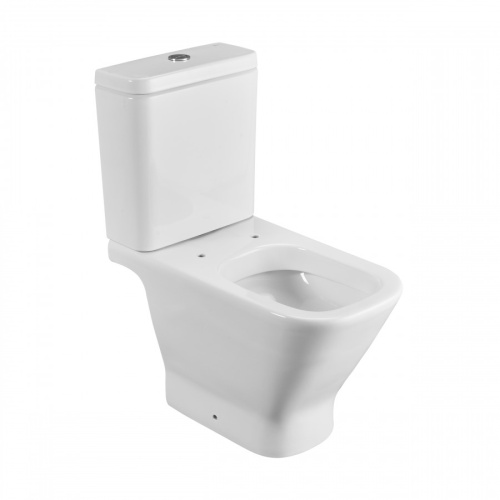 Чаша унитаза напольная Roca The gap 7342477000 цвет белый без бачка без сиденья смыв торнадо - фото 4