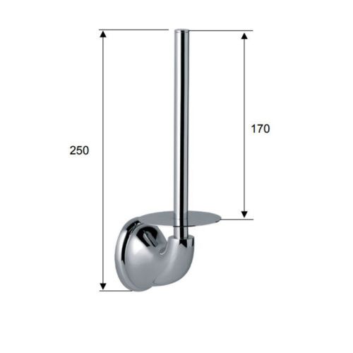Бумагодержатель Daniel REVIVAL accessory REРRR920 vr 64 - фото 2