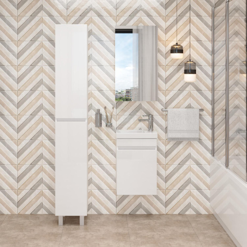 Тумба под раковину Onika Милтон 104007 39х21х56 подвесная - фото 4