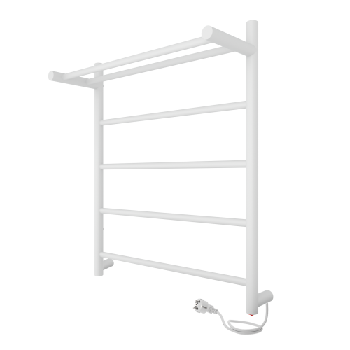 Полотенцесушитель Indigo LINE с полкой LСLE60-50WMPR 53х60 электрический белый матовый - фото 5